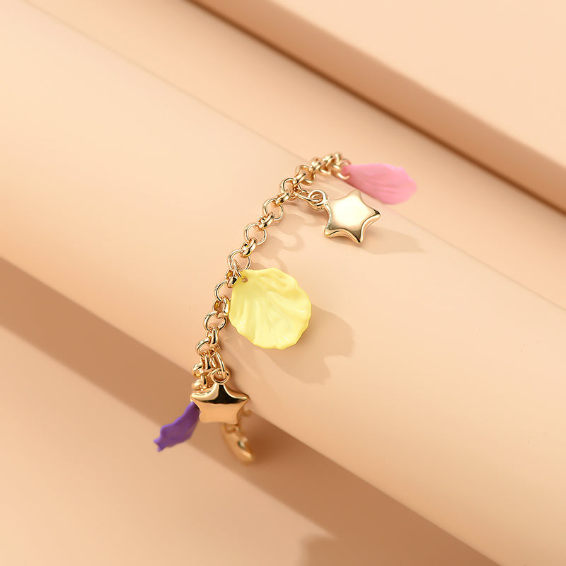 New Sweet And Exaggerated Retro Anklet For Women