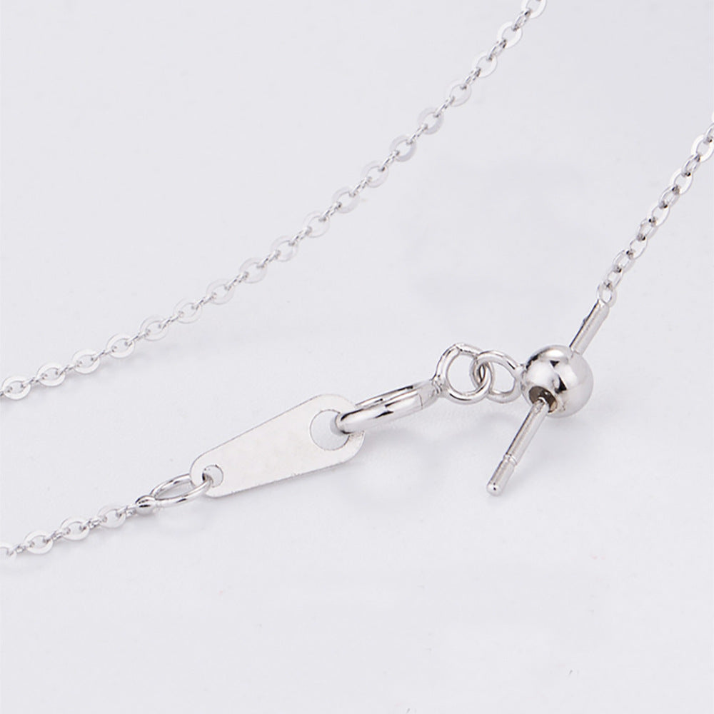 Universal Titanium Steel Anklet DIY Accessories Adjustable