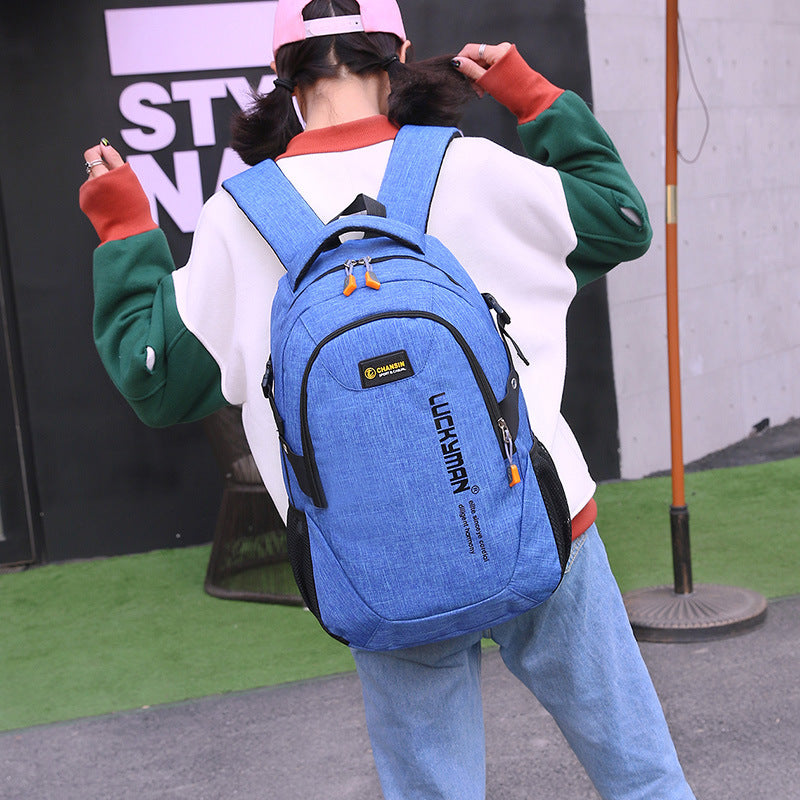 Travel backpack leisure print students backpack bag