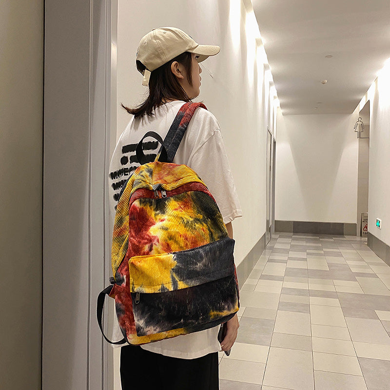 Mori vintage corduroy backpack