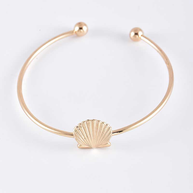 Starfish shell pearl combination bracelet