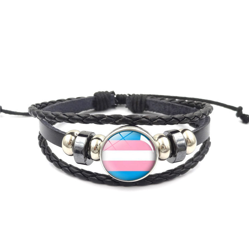 Time Gem Woven Bracelet