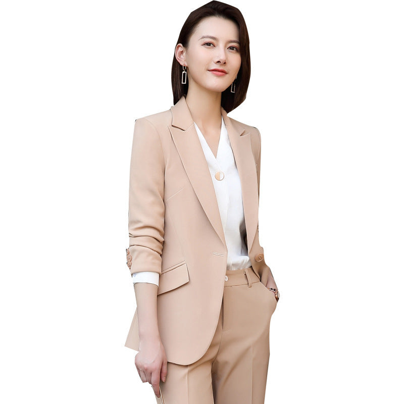 Professional Women Suit White-collar Overalls Commuter Formal Wear