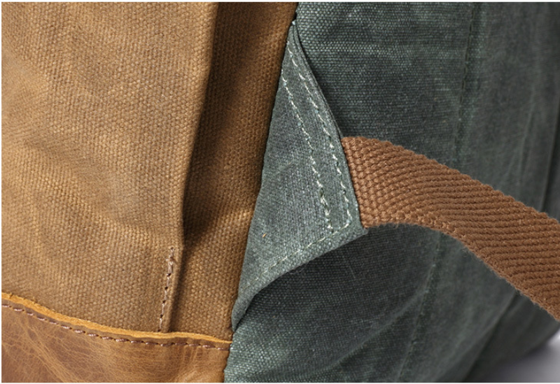 Canvas backpack