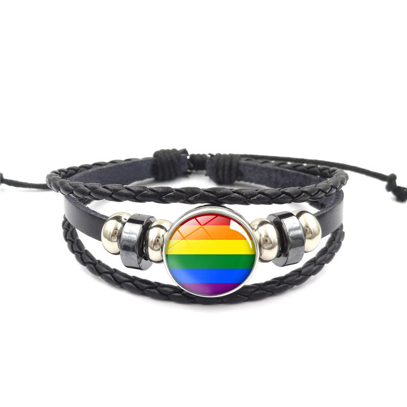 Time Gem Woven Bracelet