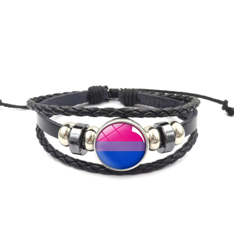 Time Gem Woven Bracelet