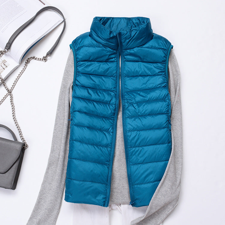 New Autumn Women Light Down Vest