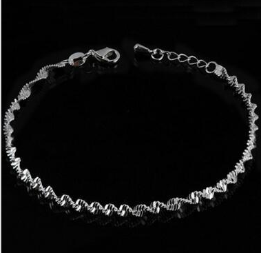 Retro star anklet