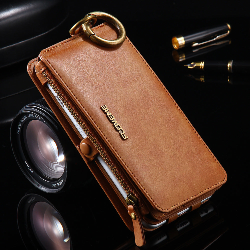 Luxury PU Leather Case For 8 Plus X XR XS Max 11 Flip Stand Wallet Cases For 8 7 Plus 6s SE Pouch Capinhas