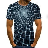 Men's casual short sleeve T-shirt