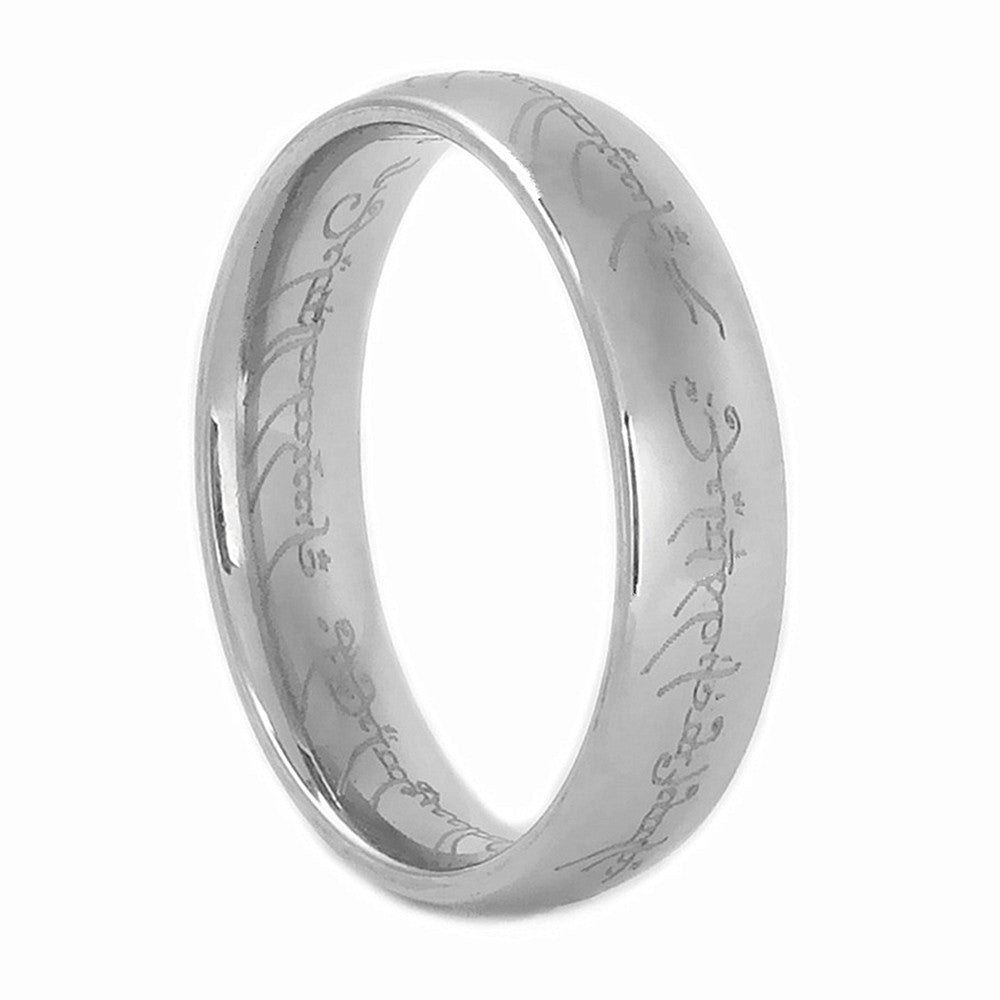Stainless-Steel One-Color Power Ring, Gold Ring, Wedding Ring Women's Lovers Fashion Jewelry
