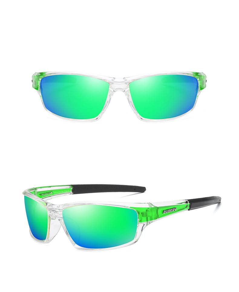 DUBERY New Retro Men Polarized Sunglasses Daily Leisure Travel Sports Men Sunglasses, Outdoor Goggles