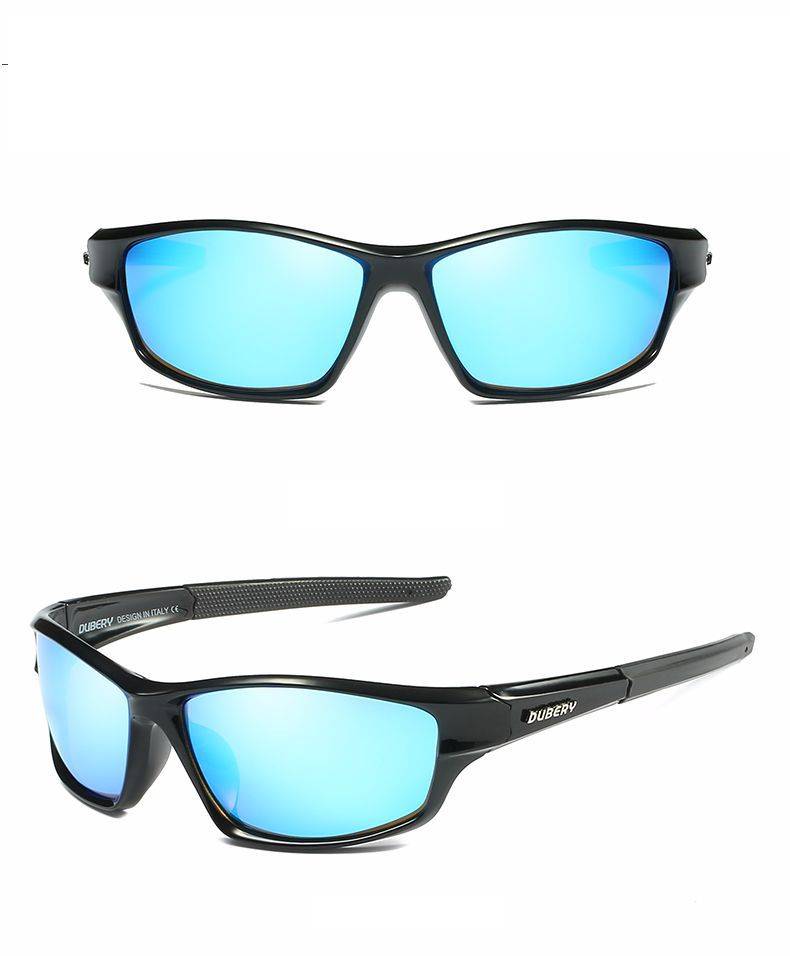 DUBERY New Retro Men Polarized Sunglasses Daily Leisure Travel Sports Men Sunglasses, Outdoor Goggles