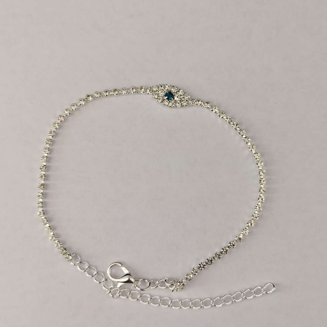 Vintage Ethnic Style Gold-plated Rhinestone Exquisite Anklet