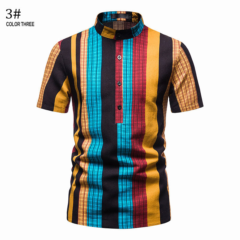 Hawaiian Men's Casual Short Sleeve Shirt