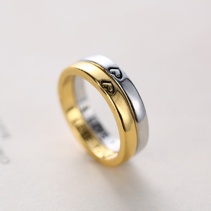 Valentine's Day Jewelry Ring Wholesale Manufacturers Couple Rings in the Name of Love