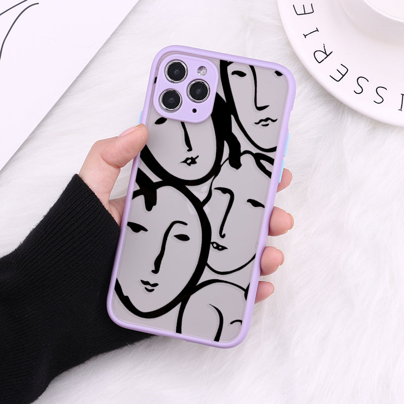 Compatible with Apple , TPU Protective Cover With Fine Pores All Inclusive Skin Feel