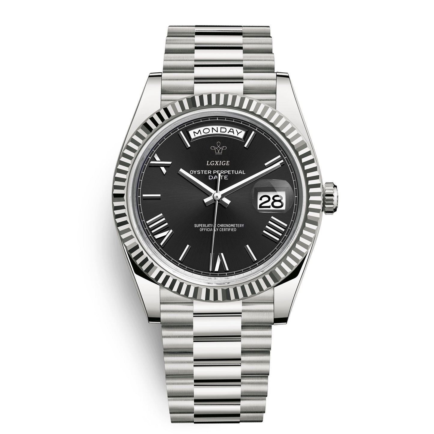Week calendar watch