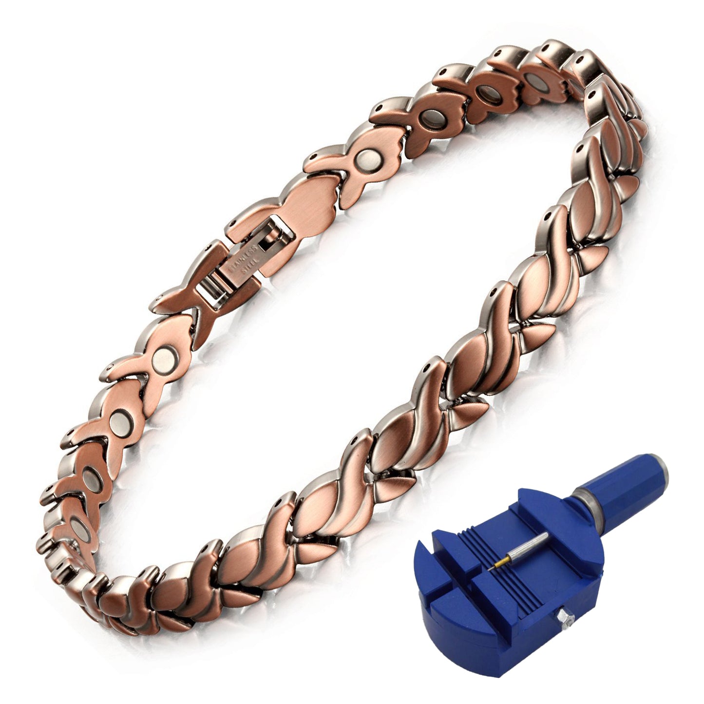 Little goldfish herringbone fashion ladies bracelet