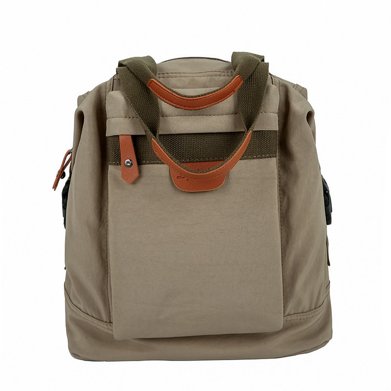 Canvas backpack college student fashion girl backpack