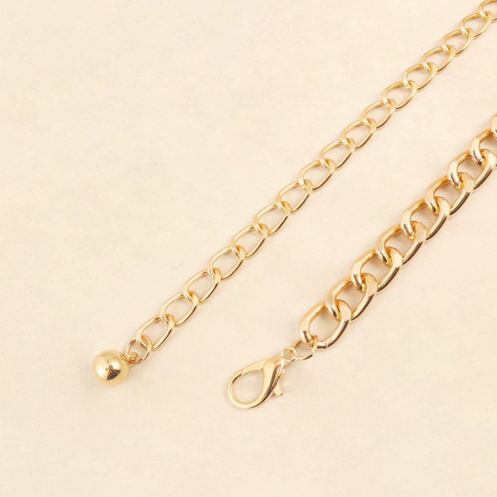 New Ladies Waist Chain Three-layer Pearl Chain Stitching Belt Dress Evening Dress Shirt Accessories Temperament Slim Fashion Classic Versatile Style