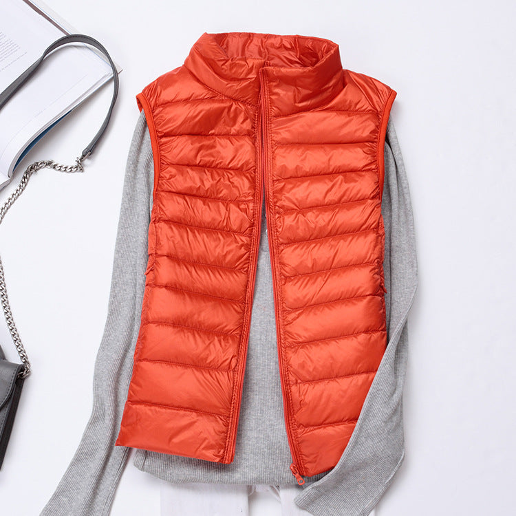 New Autumn Women Light Down Vest