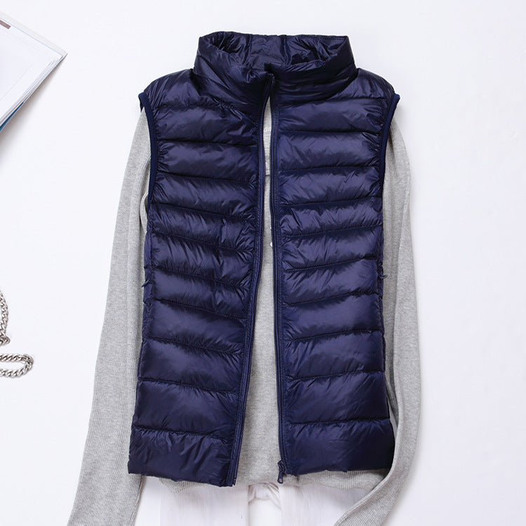 New Autumn Women Light Down Vest