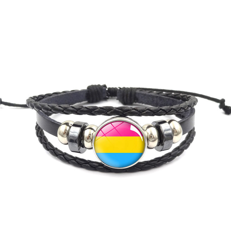Time Gem Woven Bracelet