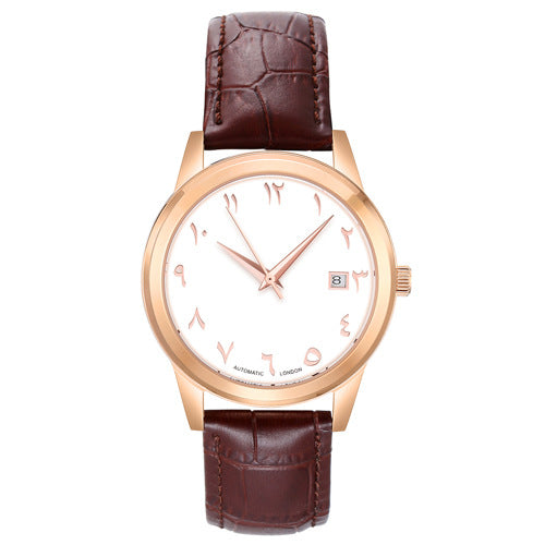 Muslim prayer mechanical watch