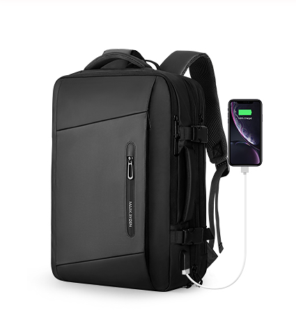 Laminated zipper bag backpack