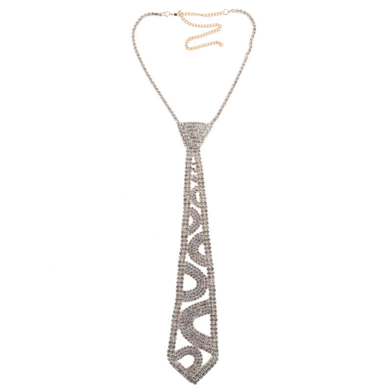 Exquisite bow tie body chain