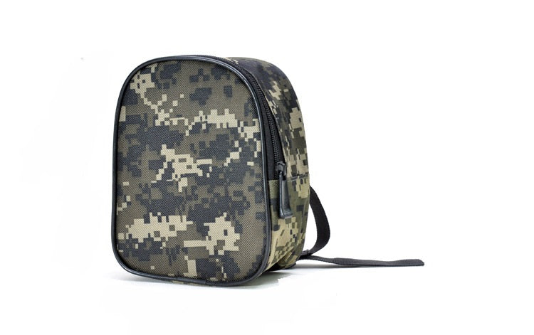Camouflage fishing gear bag