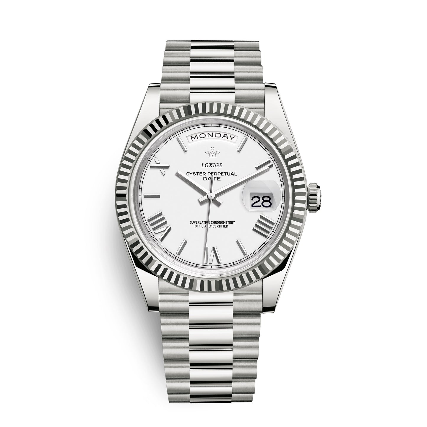Week calendar watch