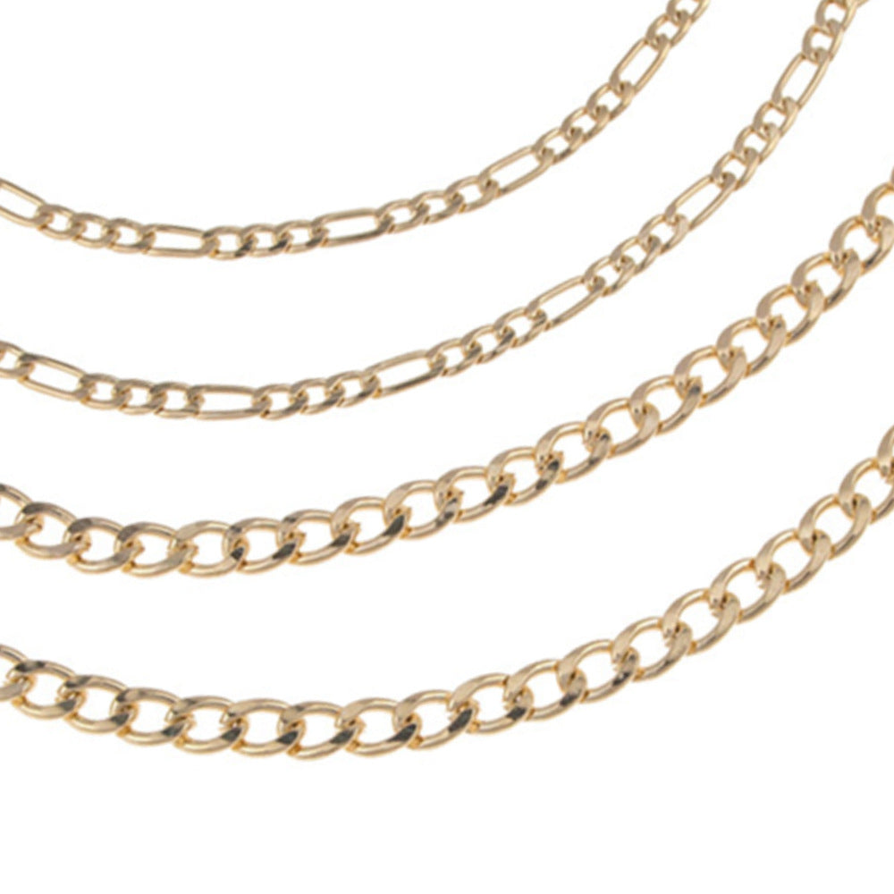 Fashion Four Piece Combination Anklet