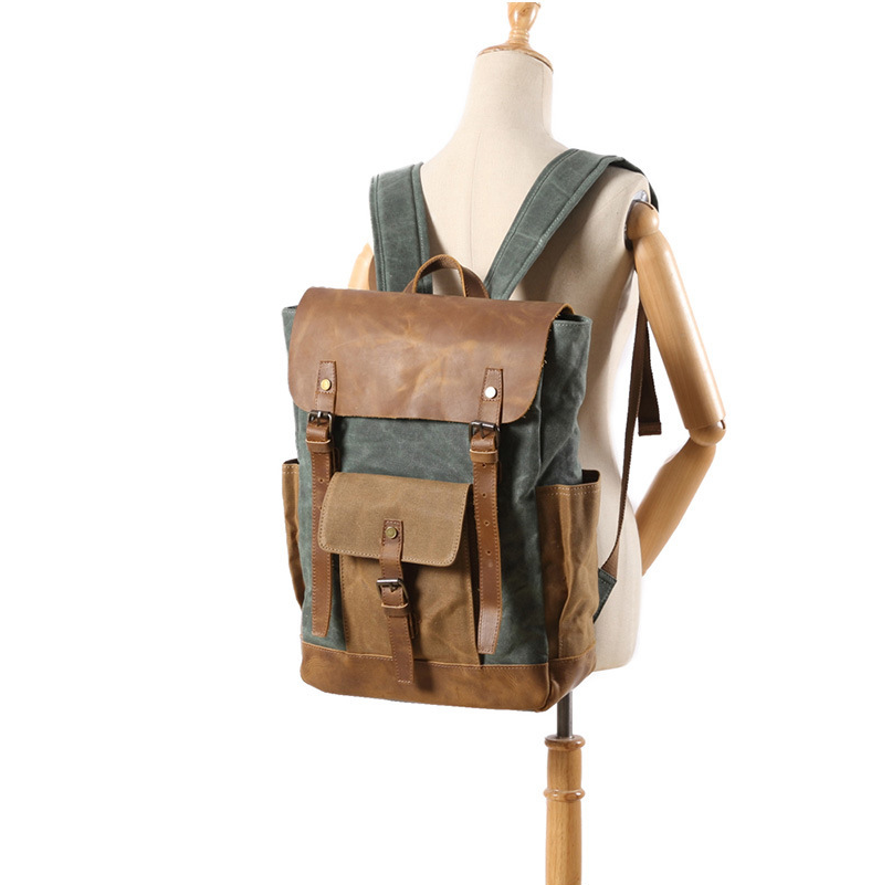 Canvas backpack