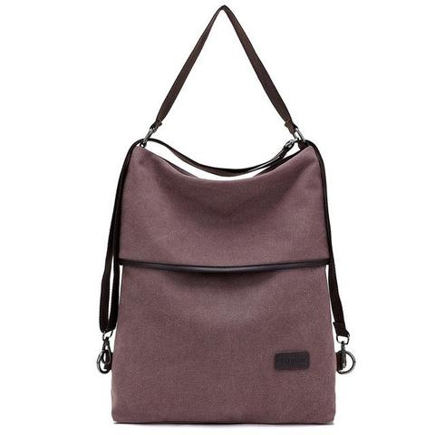 Fashion Simple Casual Canvas Backpack