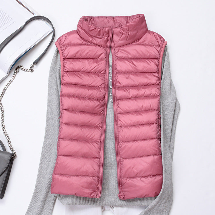 New Autumn Women Light Down Vest