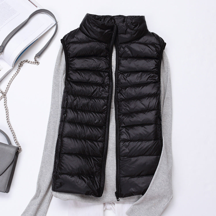New Autumn Women Light Down Vest