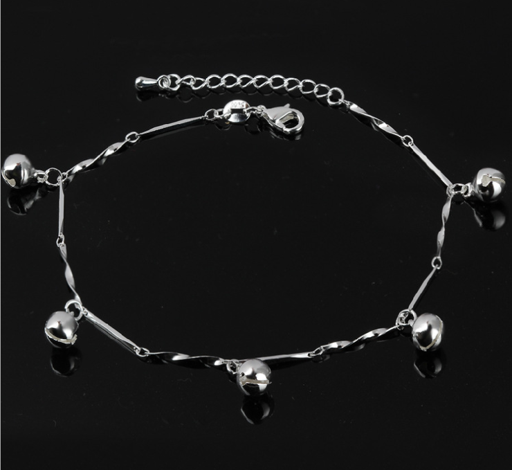 Retro star anklet