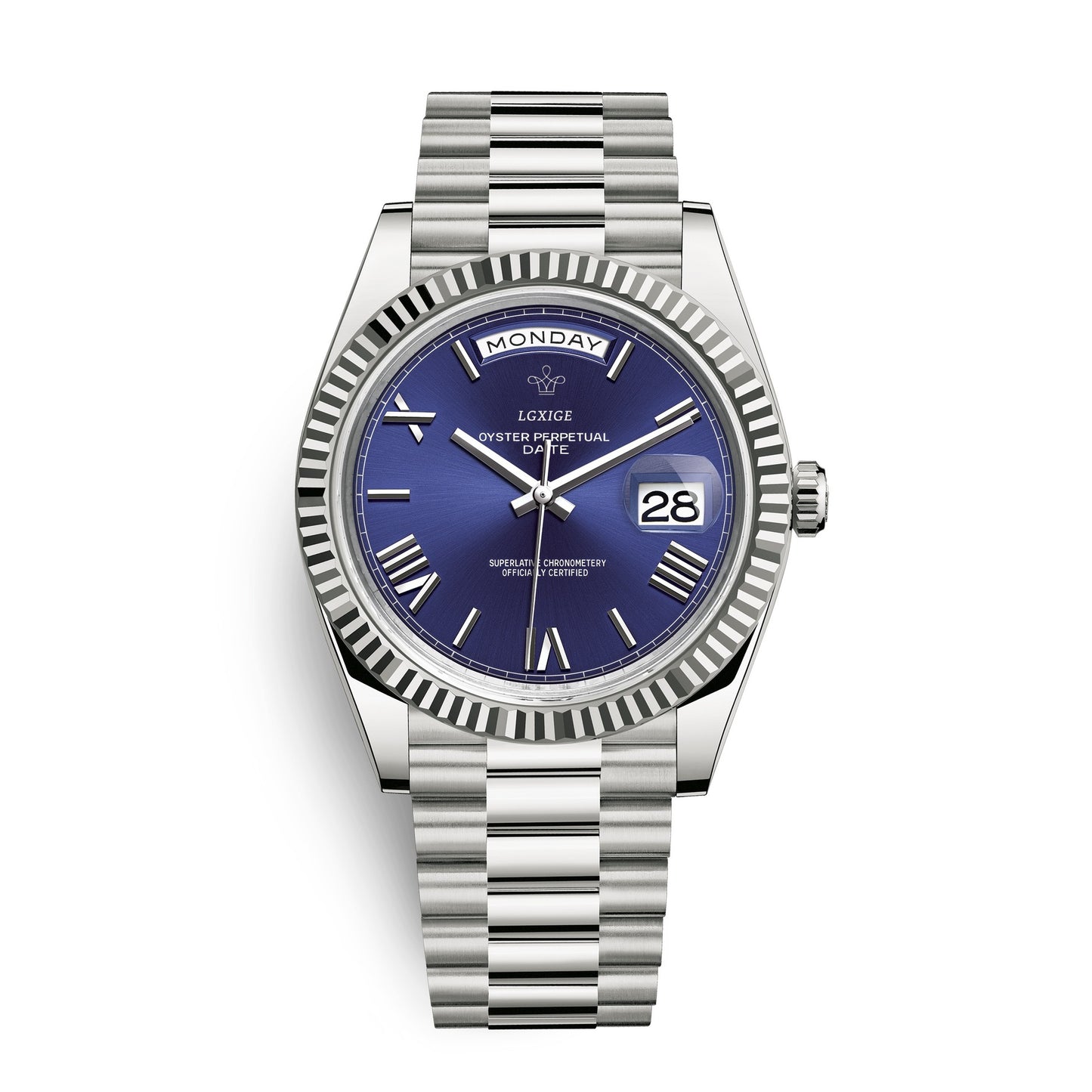 Week calendar watch