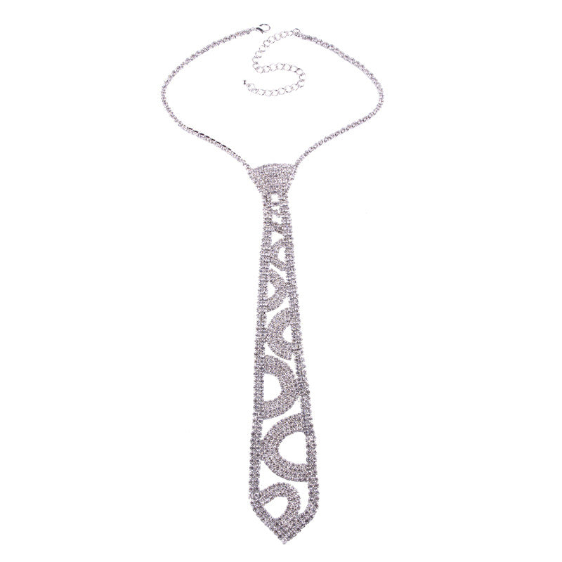 Exquisite bow tie body chain
