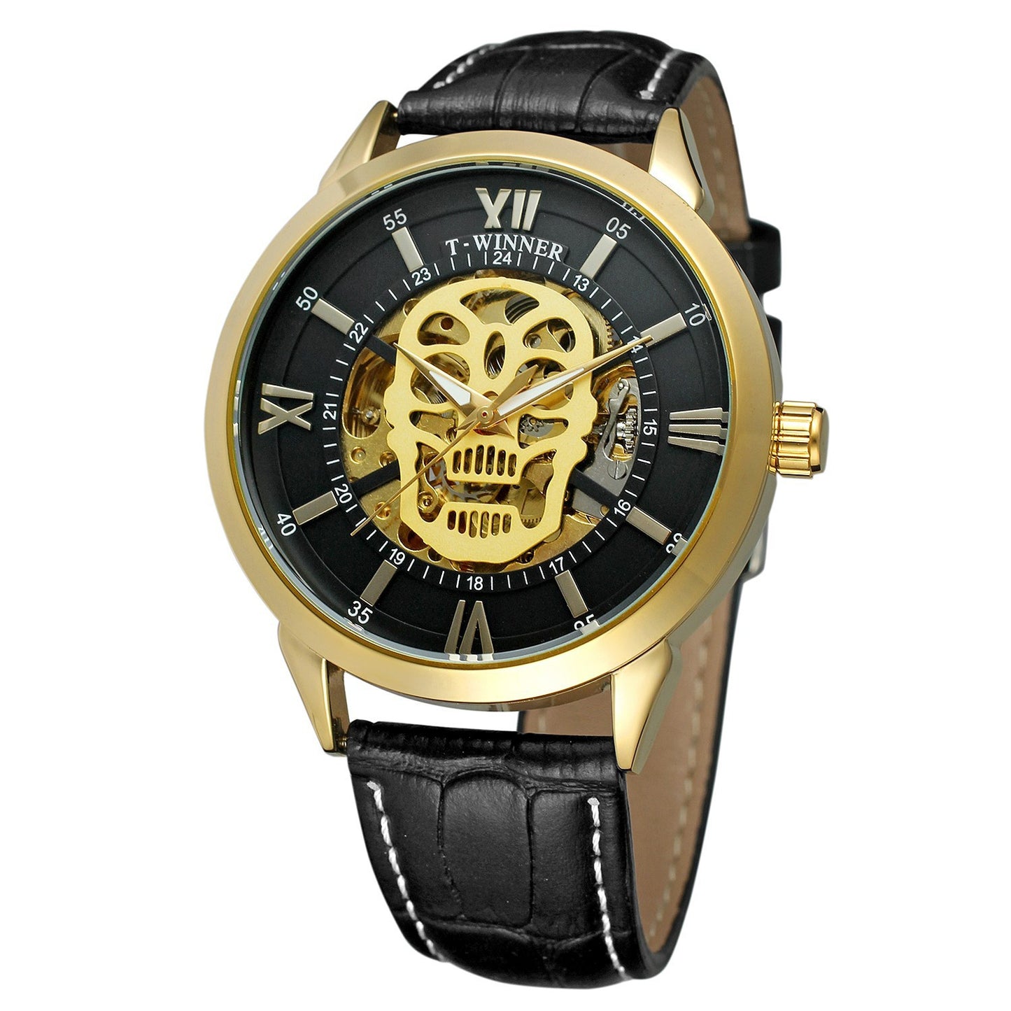 Winner Hollow automatic mechanical watch