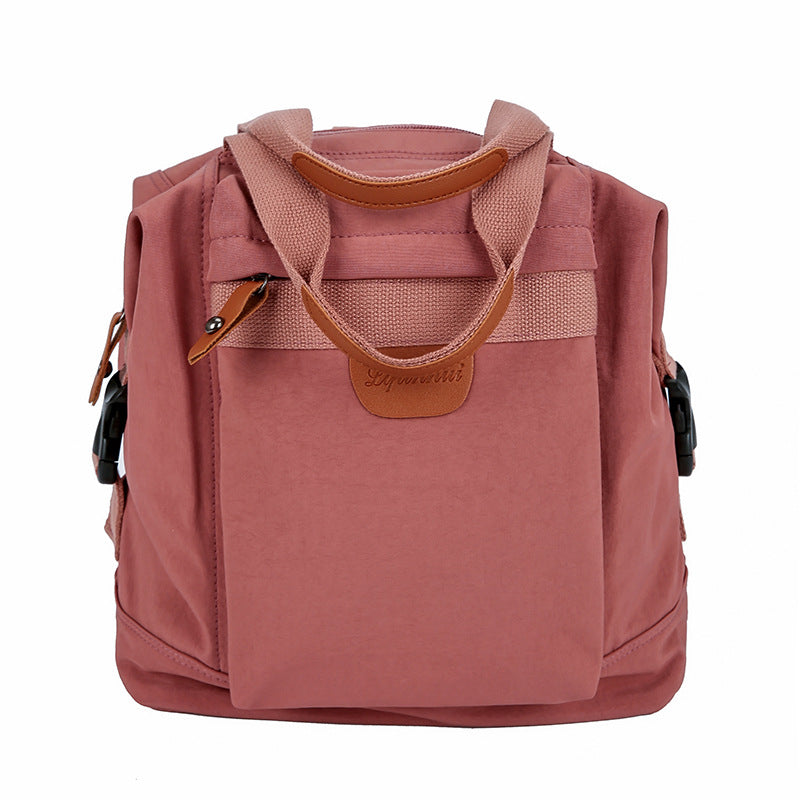 Canvas backpack college student fashion girl backpack