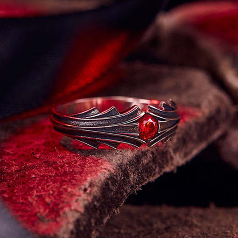 925 Silver Jewelry Between The Rings Can Be Adjusted
