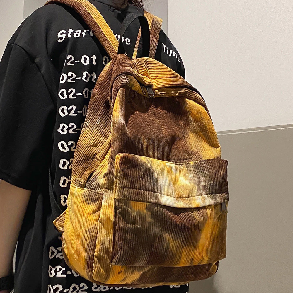 Mori vintage corduroy backpack