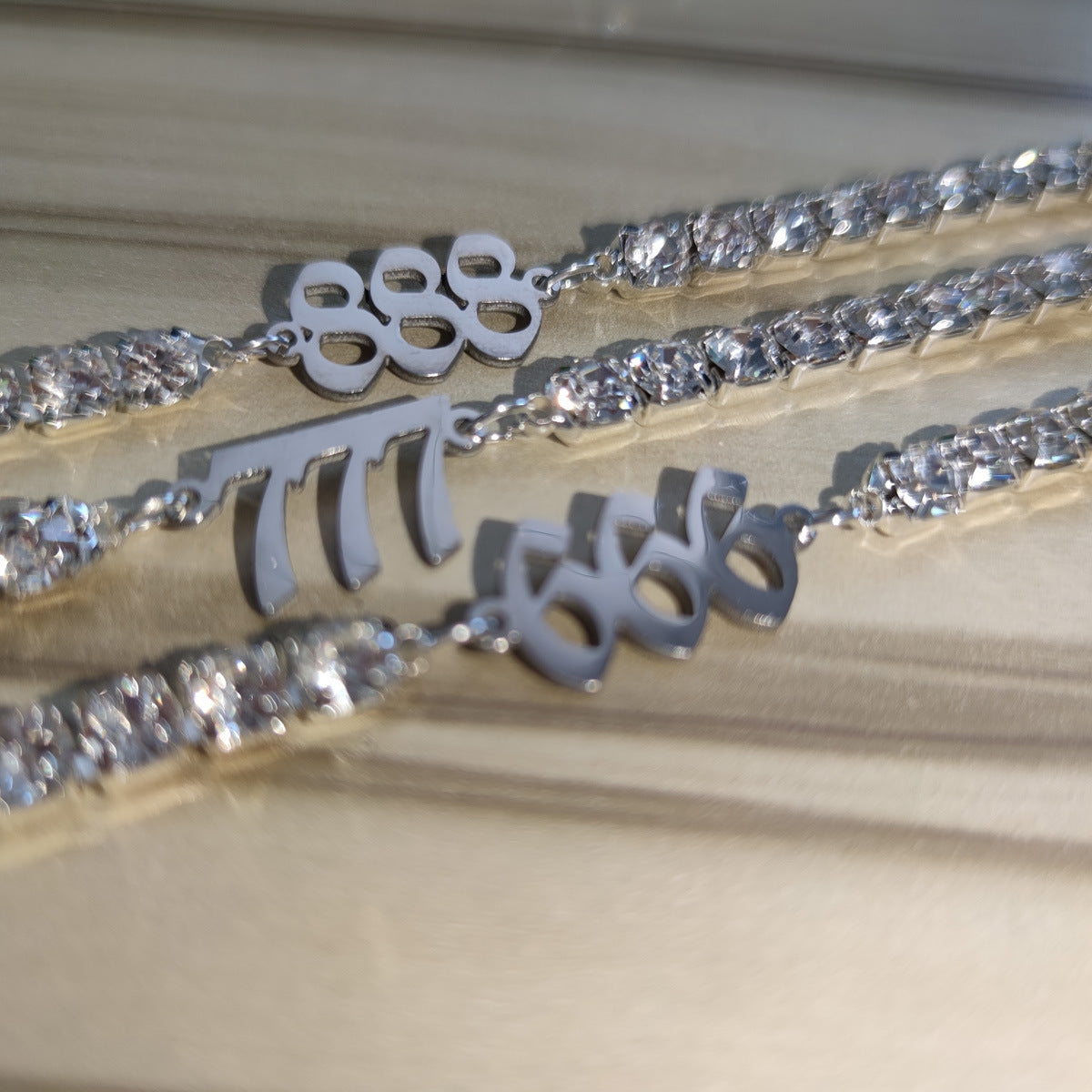 Stainless Steel Angel Figure Anklet