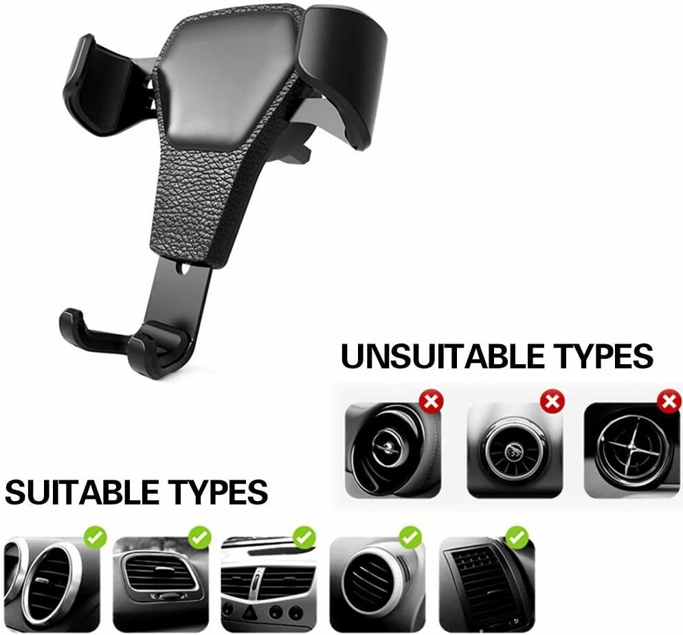 Universal Car Mount Holder Stand Air Vent Cradle for Mobile Cell Phone Holder for iPhone X XR XS Max Samsung S10 Note9