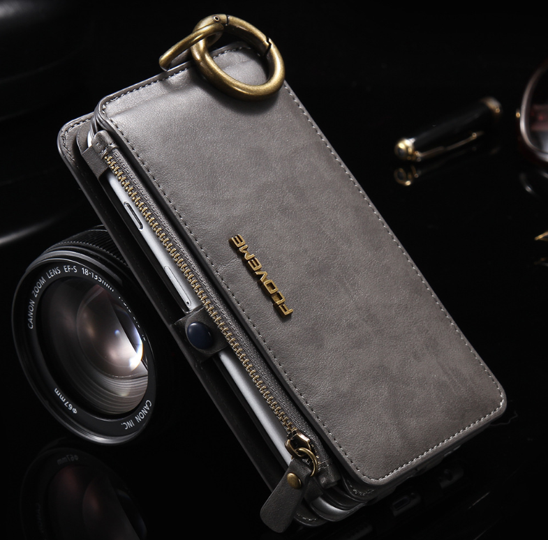 Luxury PU Leather Case For 8 Plus X XR XS Max 11 Flip Stand Wallet Cases For 8 7 Plus 6s SE Pouch Capinhas