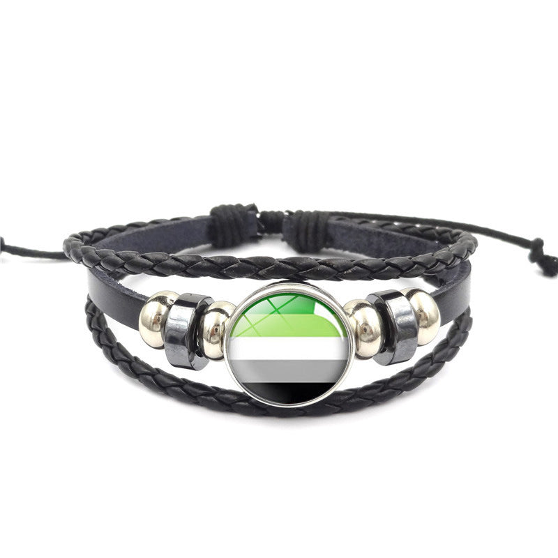 Time Gem Woven Bracelet