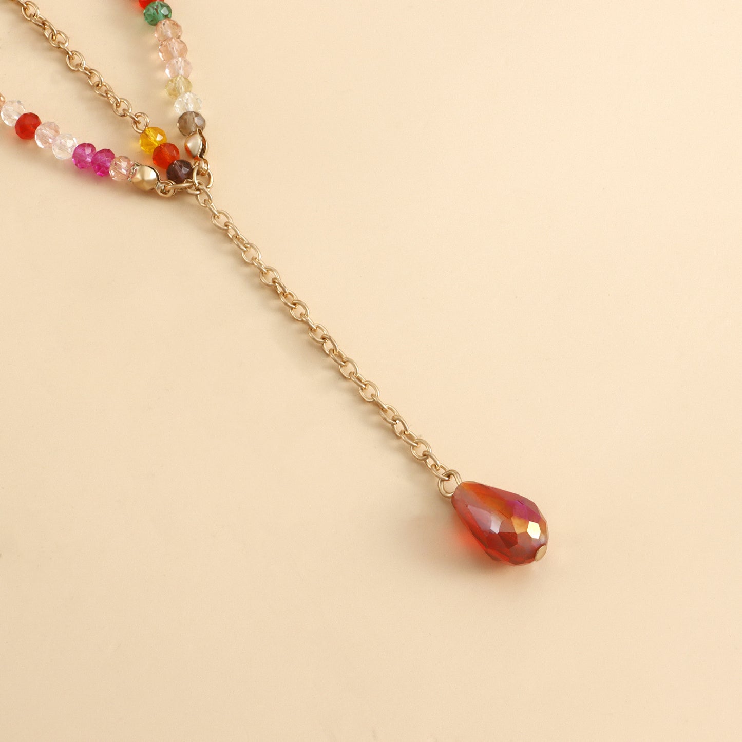 Thigh Ring Colorful Crystal Beads Casual Body Chain
